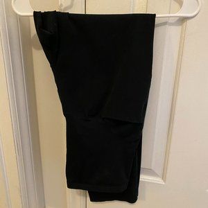 Women's Maternity Full Panel Pixie Ankle Pants, Set of 3 (Black & Navy), Size 12